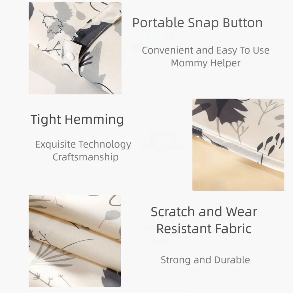 Multi-color Foldable Baby Changing Mat Portable Quick Change Diaper Changing Pad Durable Compact Baby Diaper Sheet Toddler