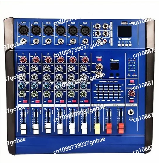 402D 4 6 8-way mixer with power amplifier stage performance outdoor high-power Bluetooth all-in-one machine