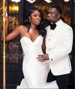 10 best sales abito da sposa in organza - №1