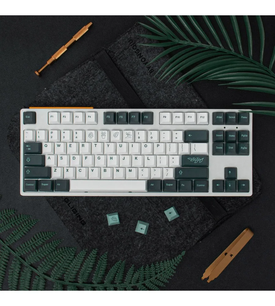 Botanical Garden Keycap PBT Sublimation 141 key Cherry Original factory height 64/87/960