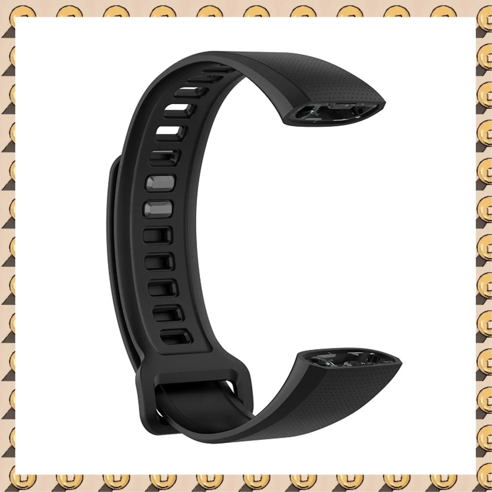 

A003 2X силиконовый ремешок для часов, ремешок-браслет для HUAWEI Band2 Pro/Band2/ERS-B19/ERS-B29, черный браслет