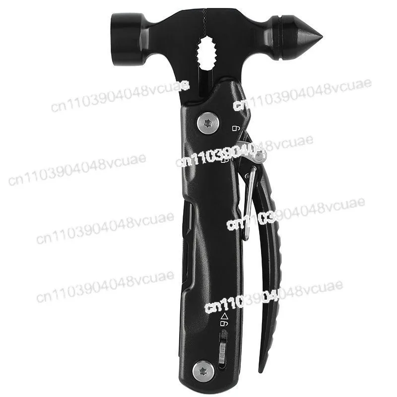 

Outdoor Camping Multi-functional Combination Clamp Hammer Claw Hammer Woodworking Hammer Vehicle Safety