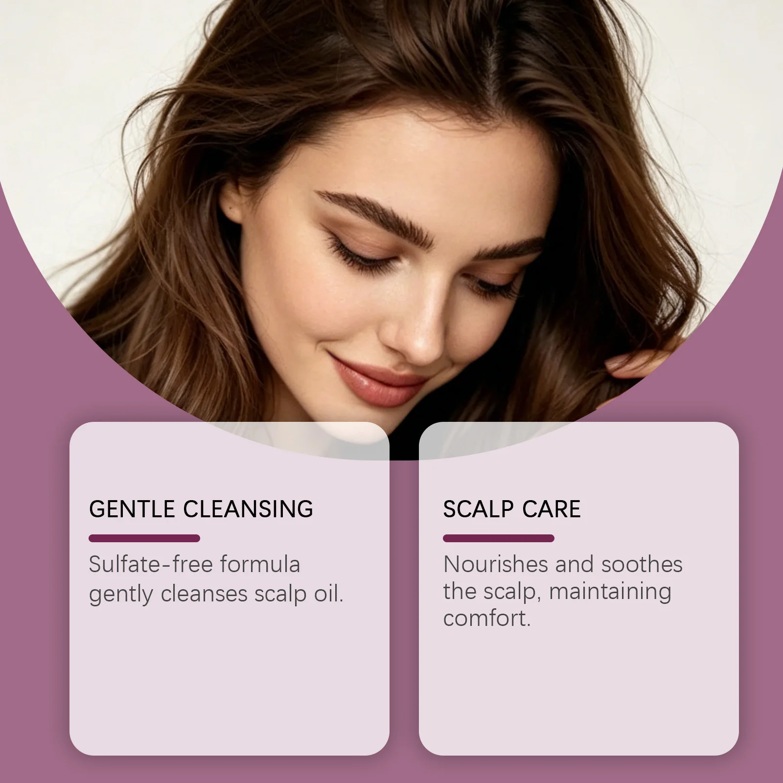 Shampoo For Hair Growth Non-Irritating Fluffy Nourishing Shampoo Strengthening Hair Cleaning For Women And Man Hair Care Product