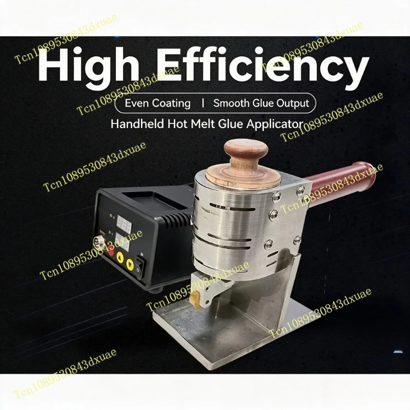 Portable Double Sided Hot Melt Glue Roller Machine Hand Push Glue Coater for Album Carton Leather