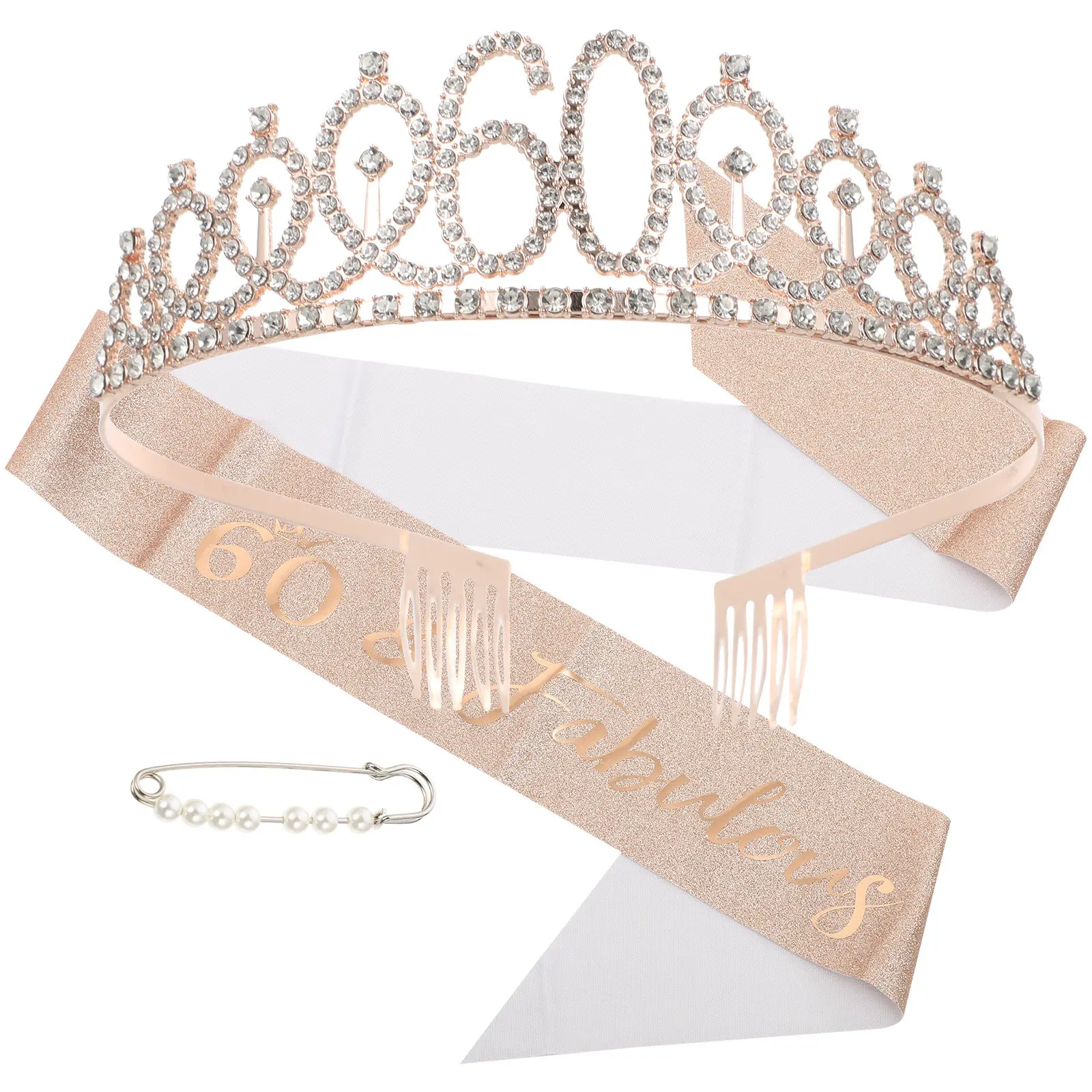 1Set Vrouwelijke Verjaardagskr - Birthday Sash Glitter recensie en prijs