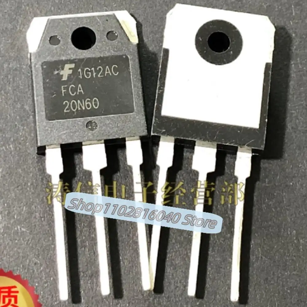 10PCS/Lot FCA20N60  N MOS TO-3P 20A 600V  Best Quality Imported Original Spot