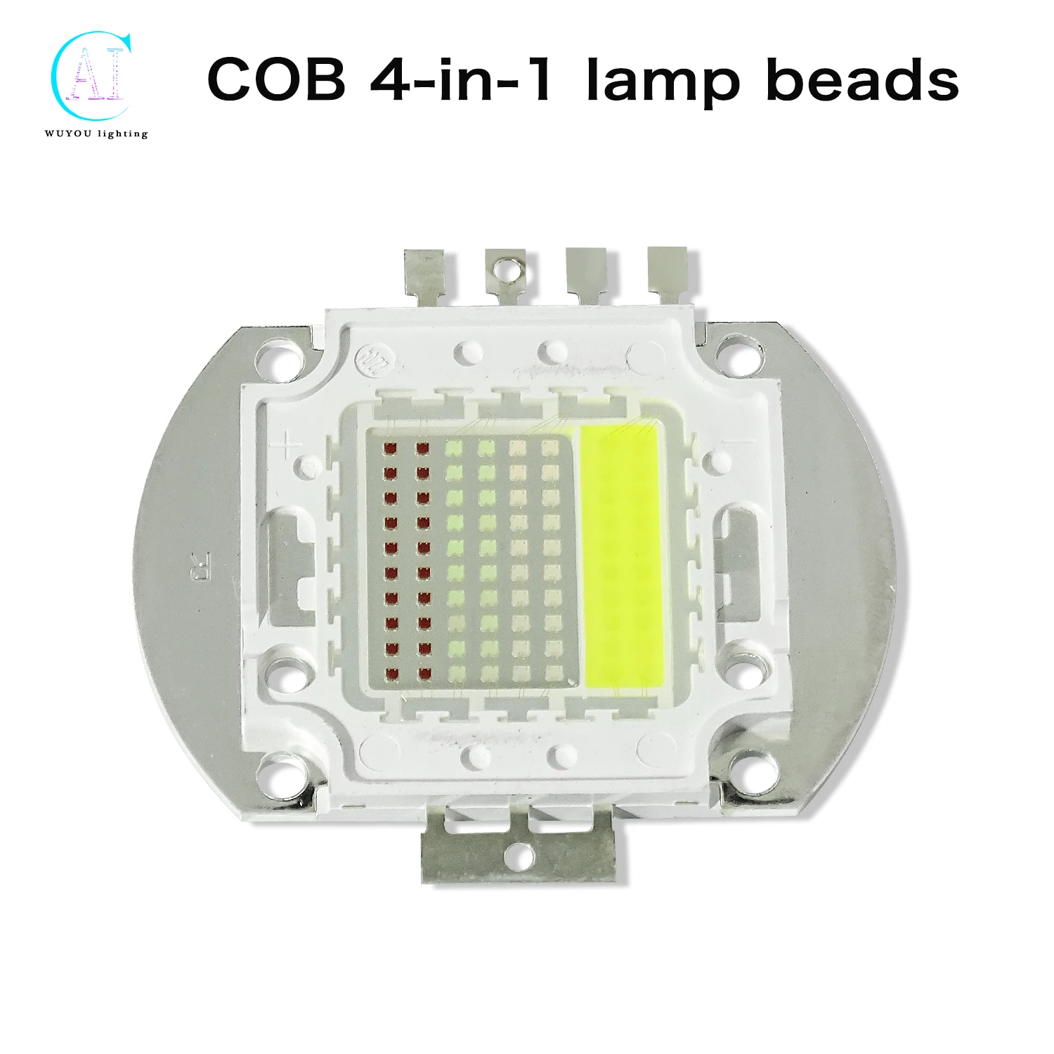 100W/200W RGBW 4 in 1 LED COB Lamp Beads COB Audience Light Floodlight Stage Light Repair Accessories