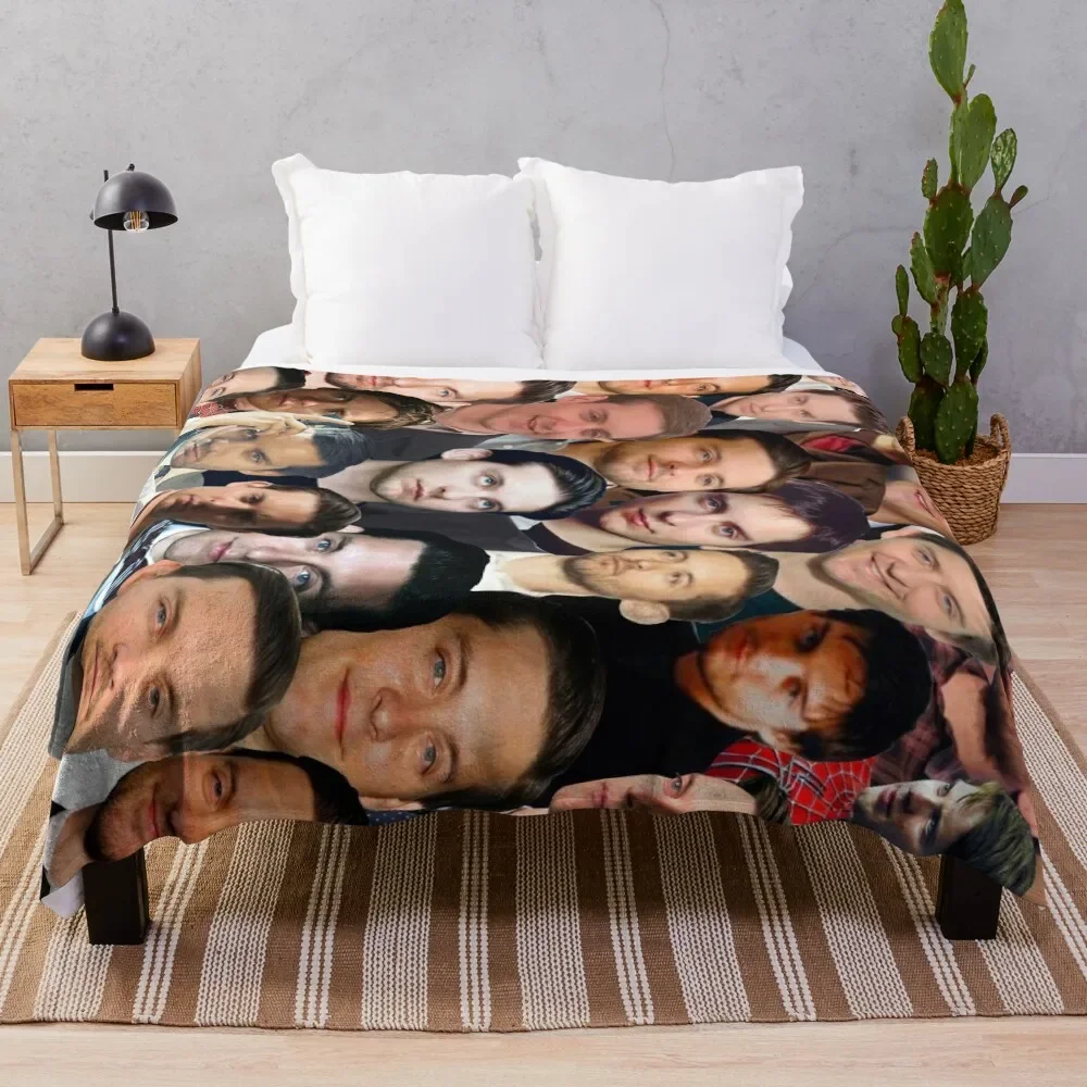 Tobey Maguire Photo Collage Throw Blanket Soft Beds For Baby Blankets