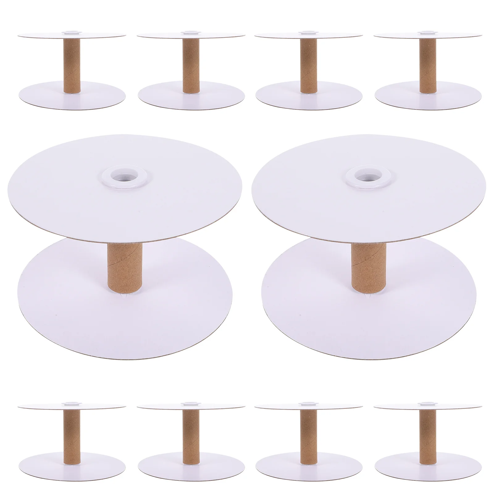 10Pcs Embroidery Winding Spools Portable Yarn Storage Organizer Durable Handmade Accessories Craft Spools Spool