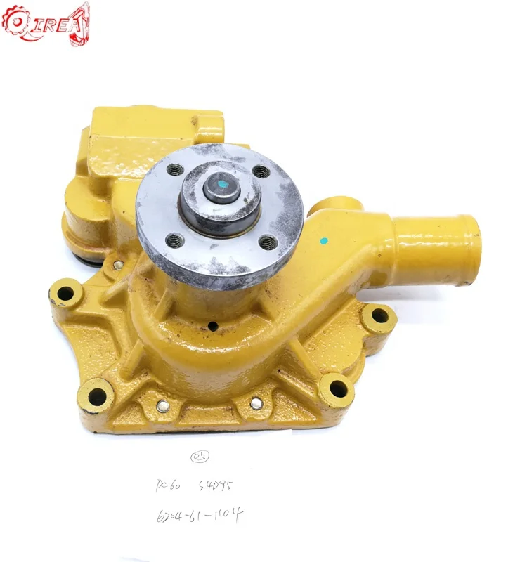 PC60 water pump 6204-61-1104 for S4D95 engine