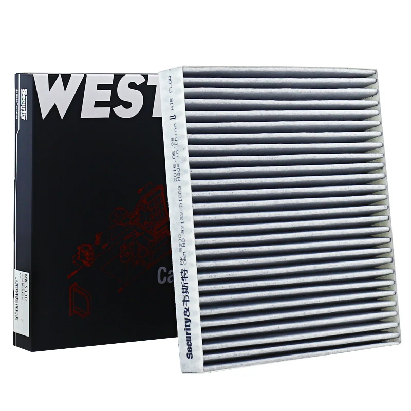 WESTGUARD MK5330 Cabin Filter For HYUNDAI Tucson(TL) KIA Sportage(QLE) K2 K3 K4 KX CROSS KX5 CACHET Forte 97133D3000 97133-D3200