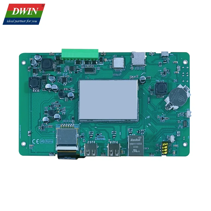 2026 DWIN 7 Inch Industrial Embedded Android Display RK3566 1280*800 IPS LCD Capacitive Touch Panel HMI Screen