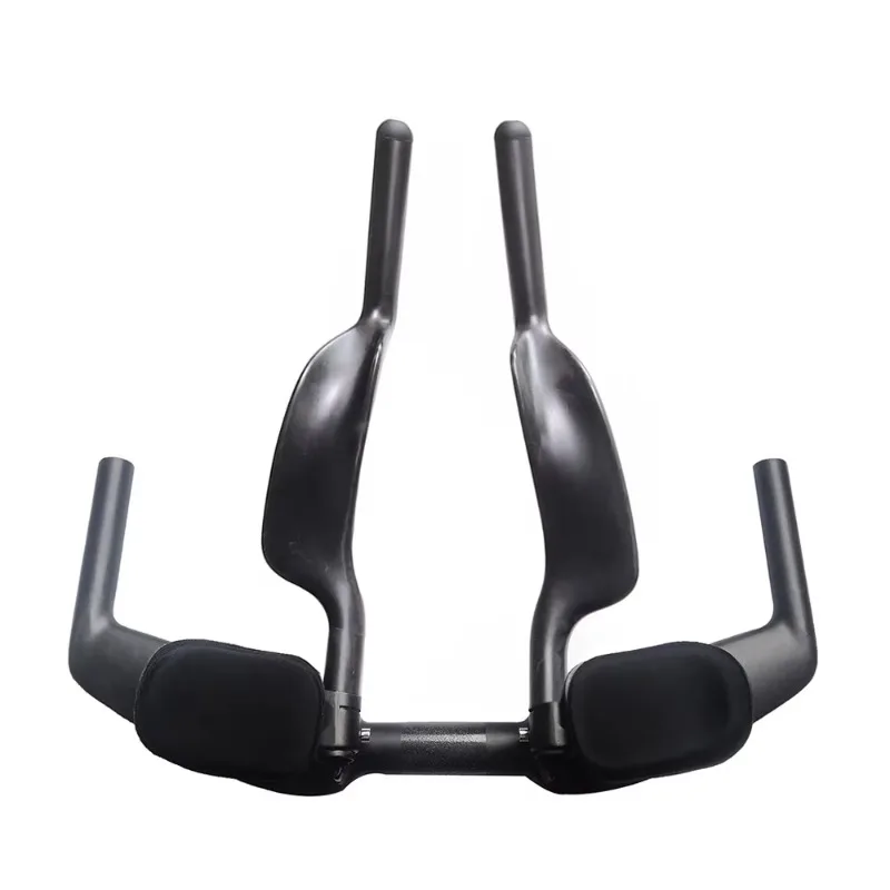 Carbon Fiber Bike Long Rest Handlebar Road Bike 31.8 * 400/420/440 mm Handlebar Racing TT Handlebar
