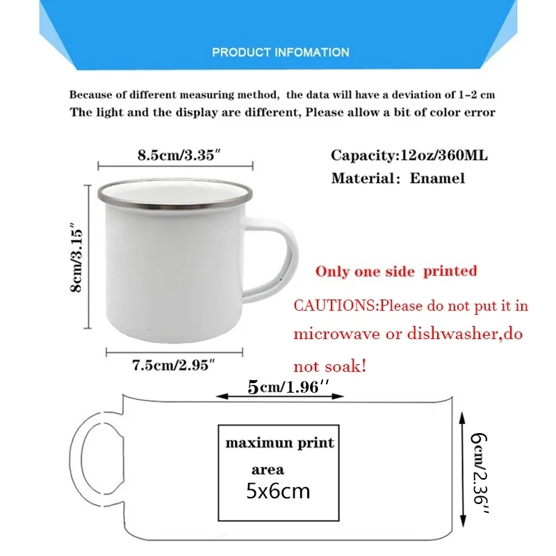 Pregnancy Announcement Mugs French Print Enamel Mug Brother Friends Drink Milk Coffee Cups Best Idea Gifts for Tonton Parrains