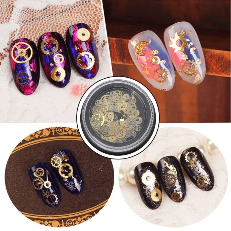 Fast Reach Mixed Steampunk Gear Resin Fillers Epoxy Resin Supplies Vintage Cogs Gear Charm Beads Jewelry Making Accessories