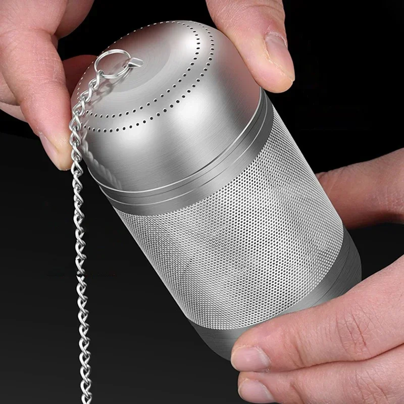 1/2Pcs Stainless Steel Tea Infuser Tea Leaves Spice Seasoning Strainer Teapot Fine Mesh Coffee Filter Teaware Kitchen Gadgets