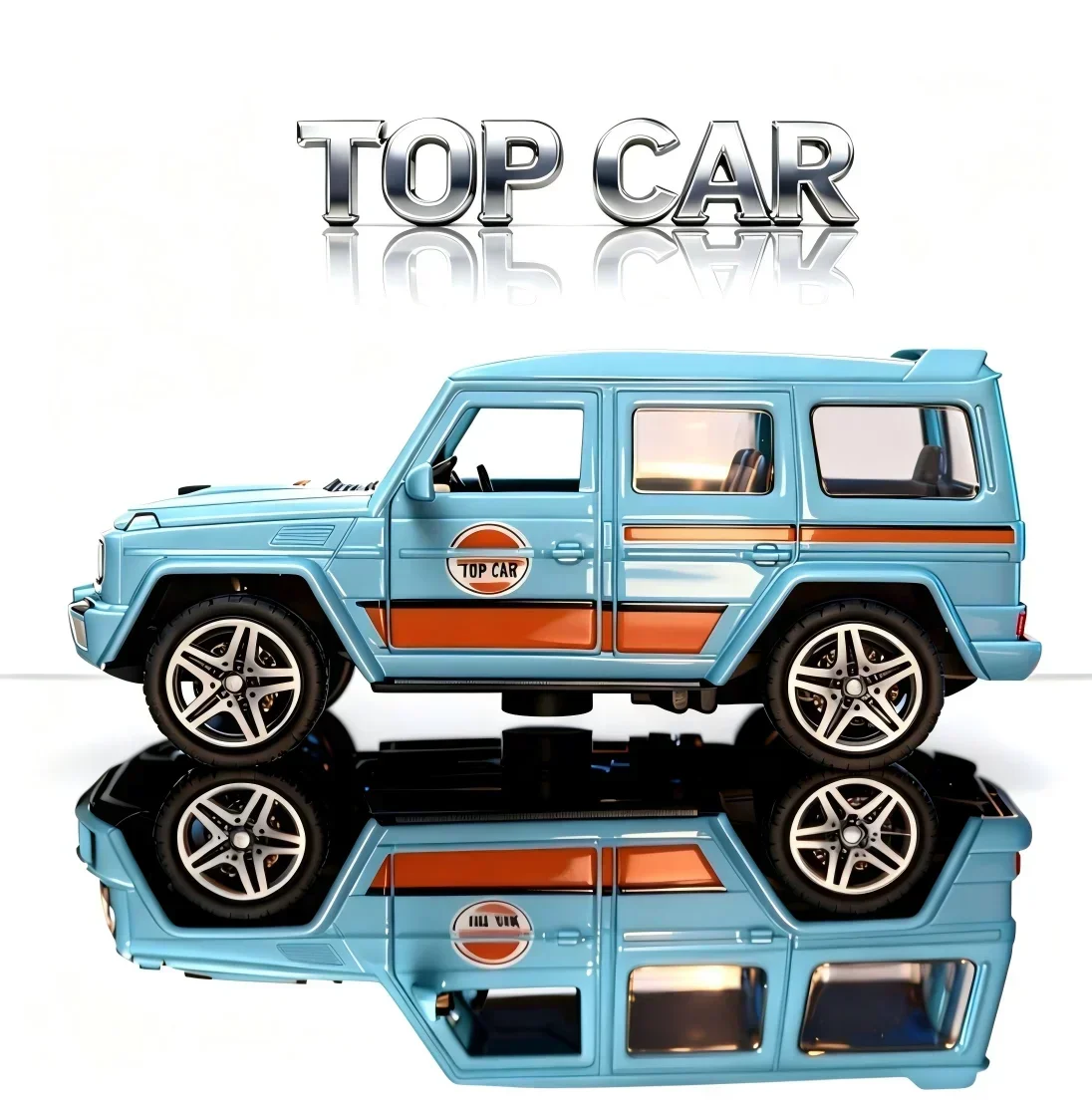 Modelo de coche de metal a escala 1/36, Mercedes Benz G63, SUV de la clase G, RMZ CiTY, vehículo deportivo con mecanismo de retroceso, para coleccionistas, adorno de escritorio, regalo de cumpleaños.