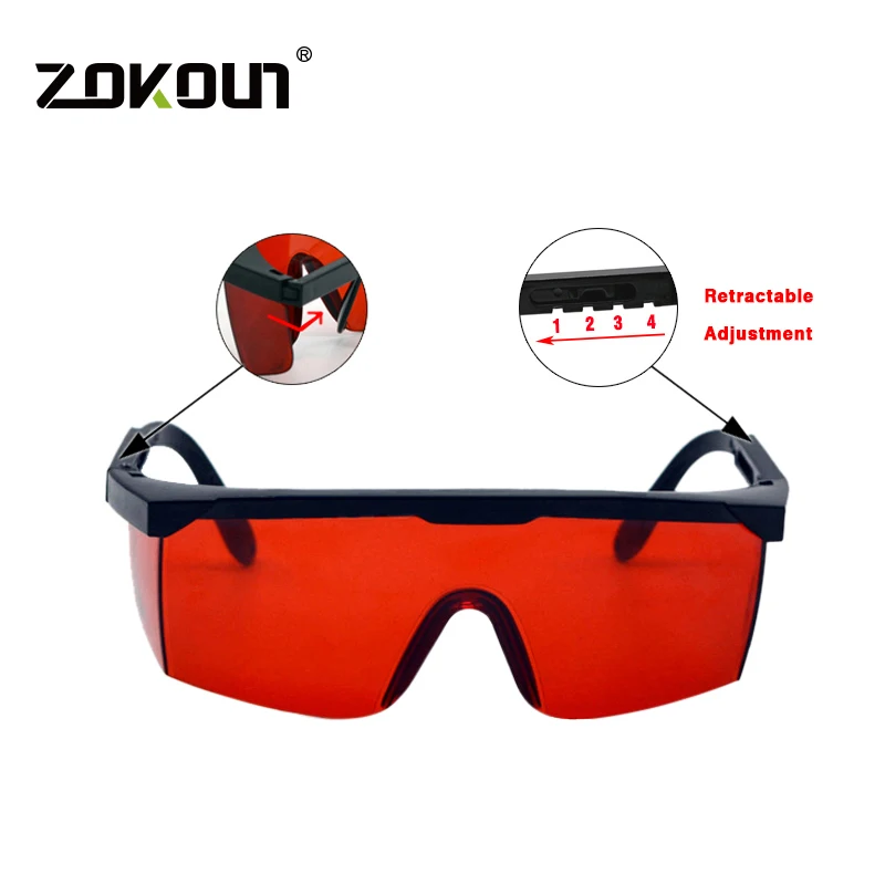 Beautiful, NO burr and high quality telescopic spectacle frame protective glasses