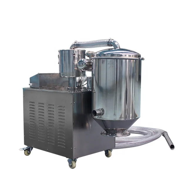 Full automatic continuous calcium carbonate powder granule electric vacuum feeder