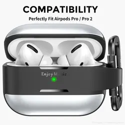 Metalowa obudowa ze stopu aluminium do Airpods Pro 2 Airpods 3 fajna nowa technologia All Inclusive bezprzewodowa obudowa odporna na wstrząsy