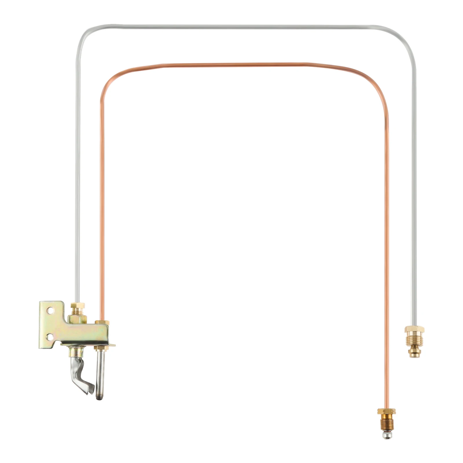 

24 Inch LP Propane Gas Water Heater Pilot Assembly with Pilot Thermocouple and Tubing fit for Desa Reddy All-Pro Universal Sears