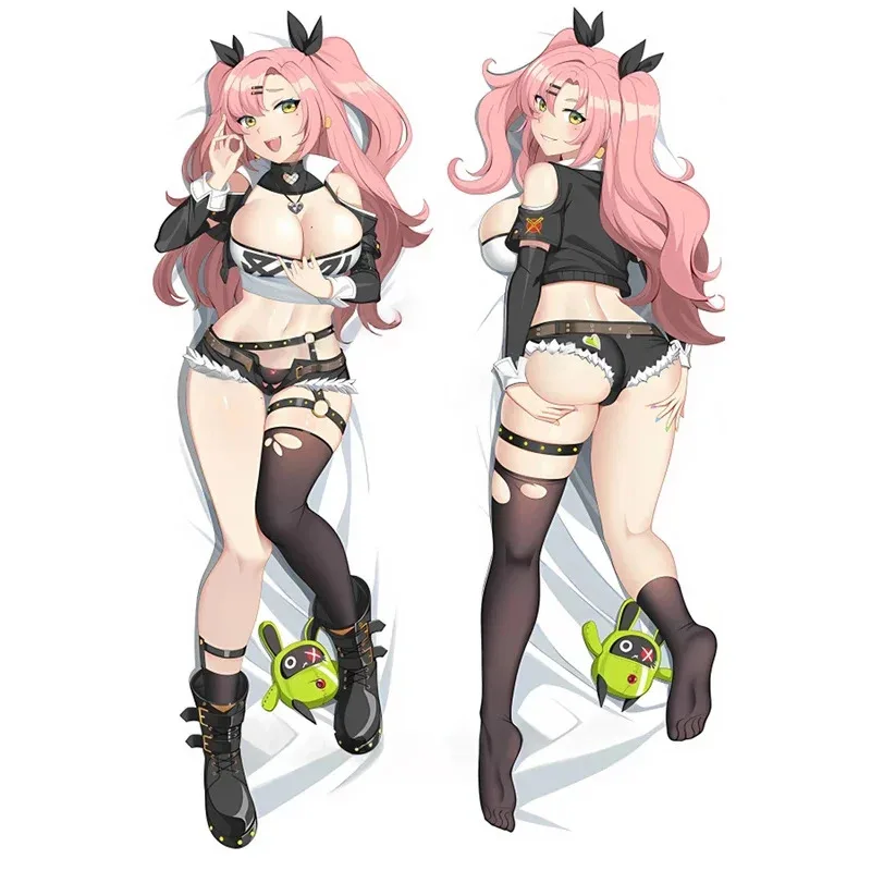 Lyou 2025 نيكول ديمارا Dakimakura Zenless Zone صفر غطاء وسادة المعانقة كيس وسادة كامل Otaku الجسم المخدة المنزل ★ ★ ★   كك.
