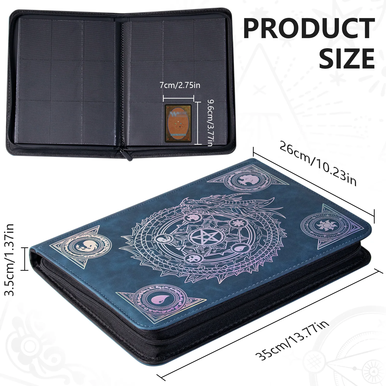 Carpeta para tarjetas coleccio - Trading Card Binder reseña y precio