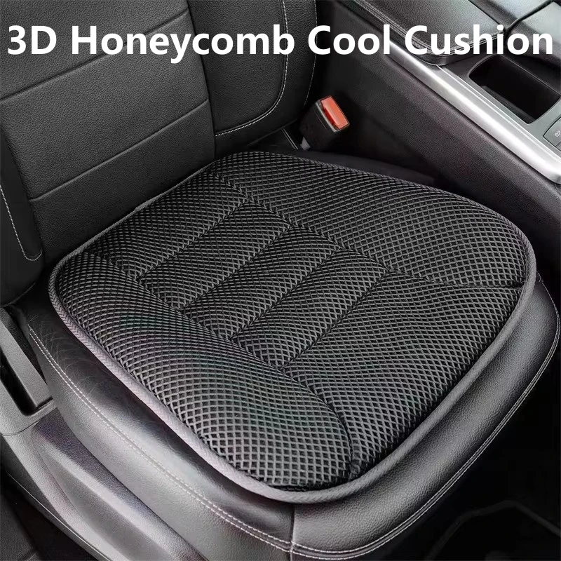 

Breathable and Cool Car Seat Cushion 3D Air Mesh Non-Slip Comfortable Polyester Seat Protector Car Universal Breathable Cushion