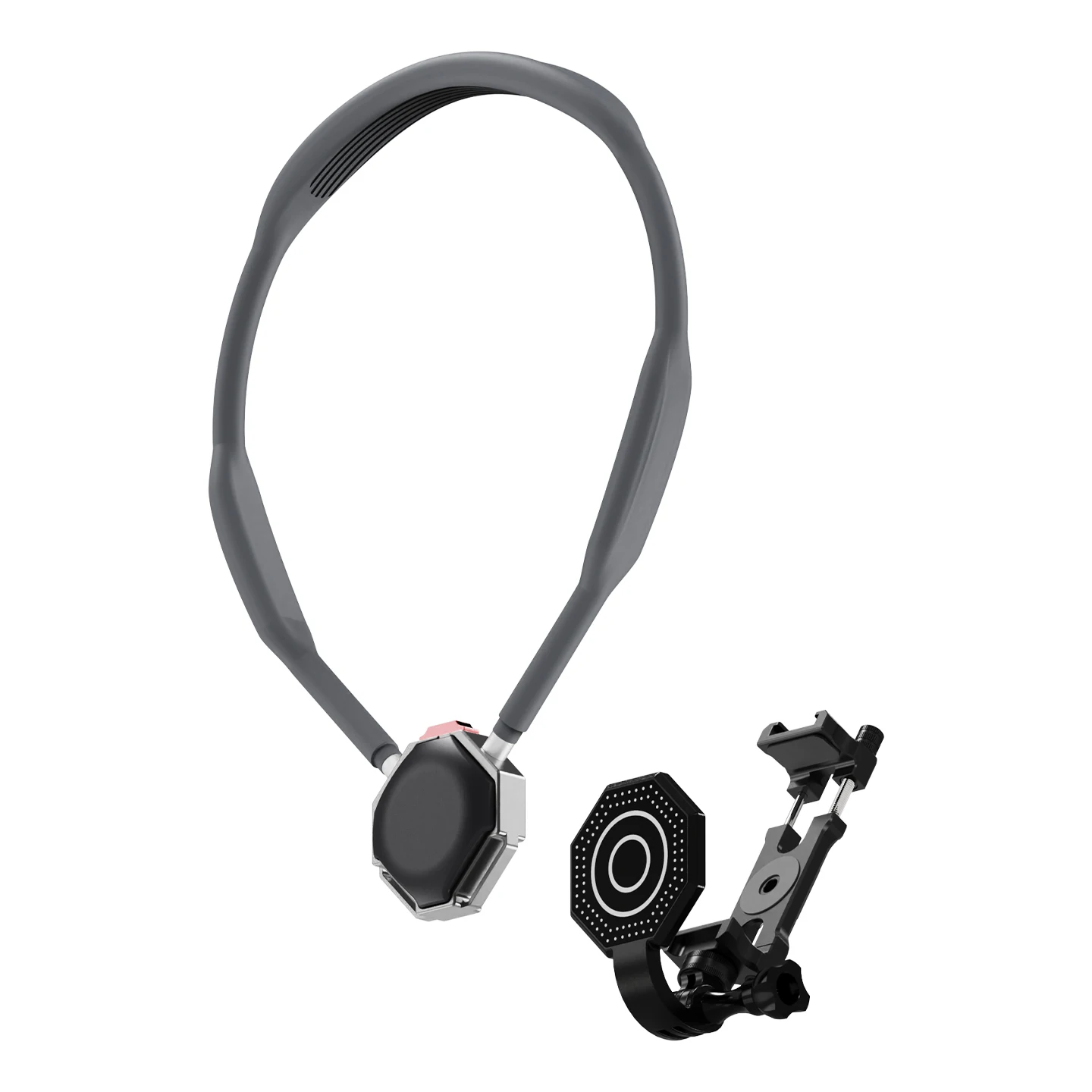 Magnetic Neck Mount For DJI Action 5/Gopro Hero 13/Insta360 Ace Pro First Person View Riding Running Vlog Recording Accessories
