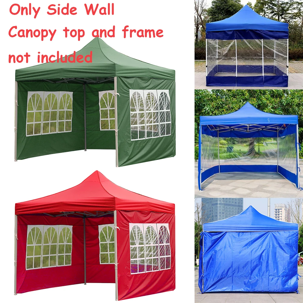 ZK30 Dropshipping Outdoor Tent Oxford Cloth Wall Rainproof Waterproof Tent Gazebo Garden Shade Shelter Without Canopy Top Frame