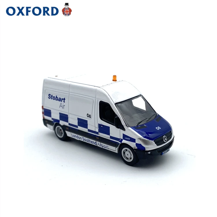 Diecast OXFORD Escala 1:76 Oxford BENZ Stolbart Van Liga Modelo de Carro Brinquedo Colecionável Presente Lembrança Display Ornamento