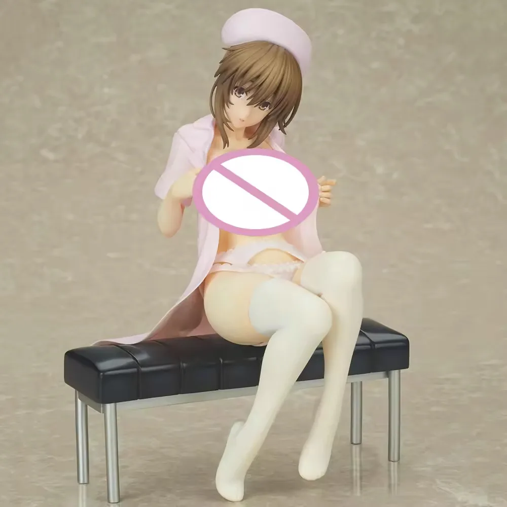 

20 см Lechery Party Look Boku to Nurse no Kenshuu Nisshi Akagi Mio 1/6 Сексуальная девушка Фигурки ПВХ Модель Чехол Декор Игрушки Подарок