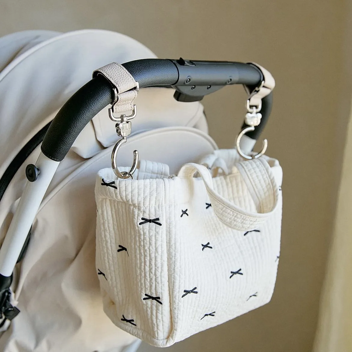 Sac fourre-tout en coton portable, sac remorque, lavable, grande capacité, chambre simple, sac maman, poussette de bébé, coréen, ins out