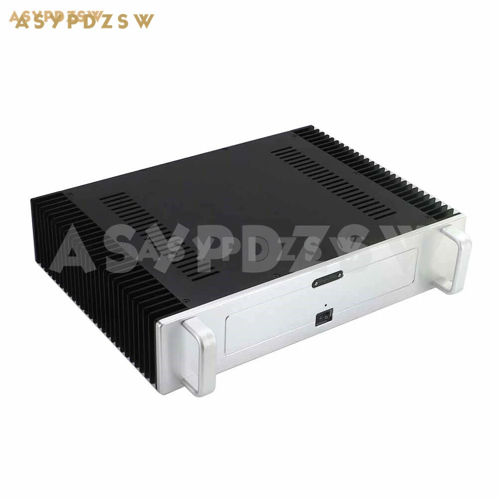 BZ4309 Aluminum power amplifier chassis Class A AMP box two heatsink With handle