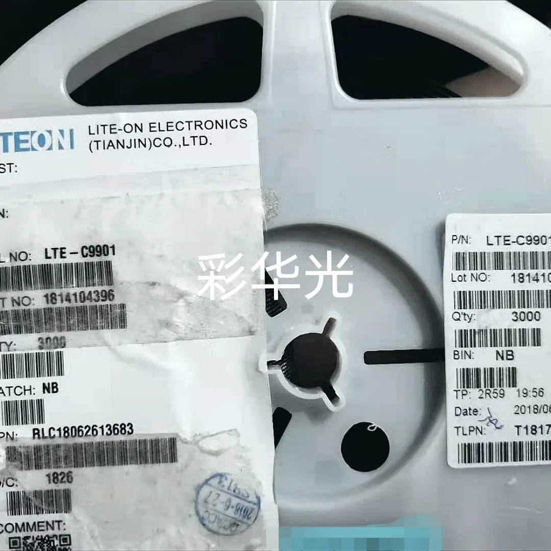 20 قطعة/LTE-C9901 0603 (1608) SMD LED 940nm باعث الأشعة تحت الحمراء مع عدسة