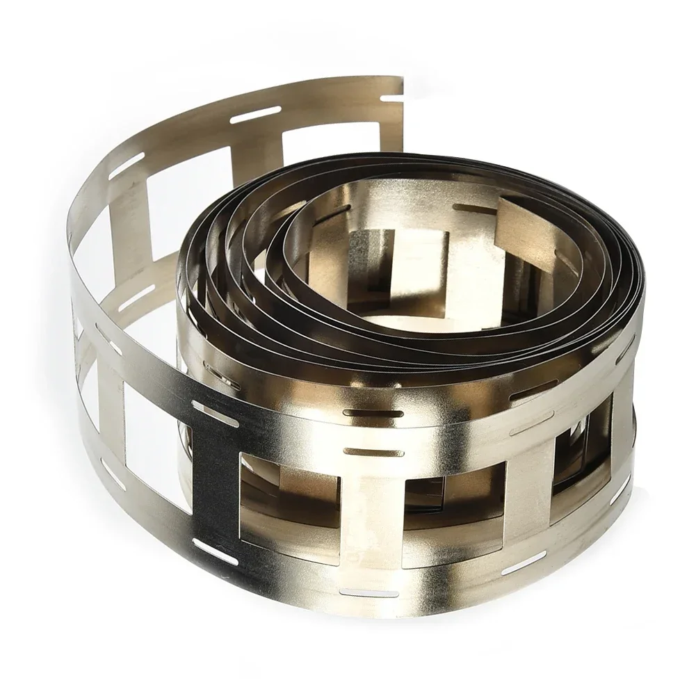 

1M Pure Nickel Strip 2P 3P 4P 21700 Nickel Strip 0.15*27mm Nickel Strip Tape Holder For Nickel Belt Welding Soldering Power Tool