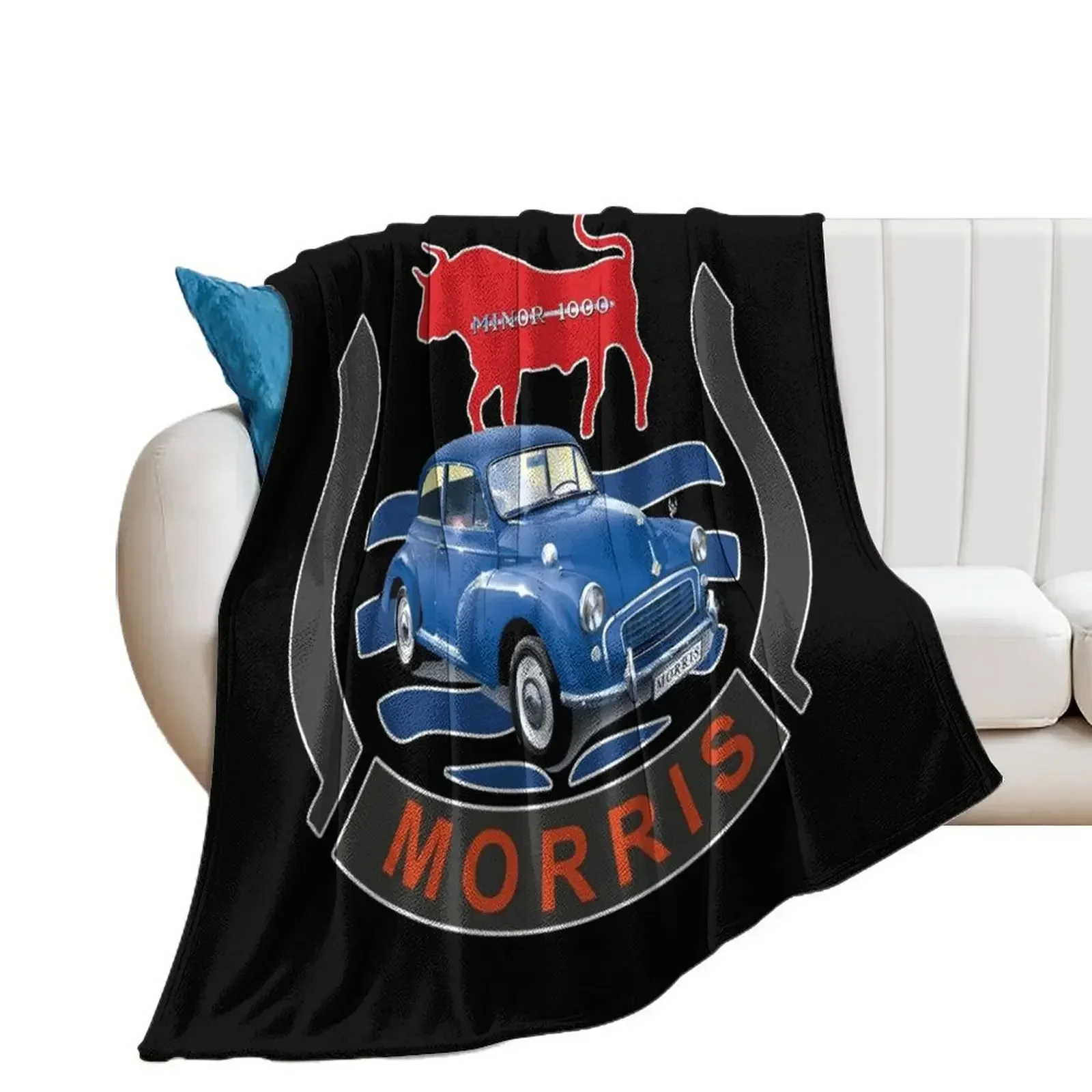 Morris Minor 1000 Throw Blanket blankets ands Blankets For Sofas Blankets