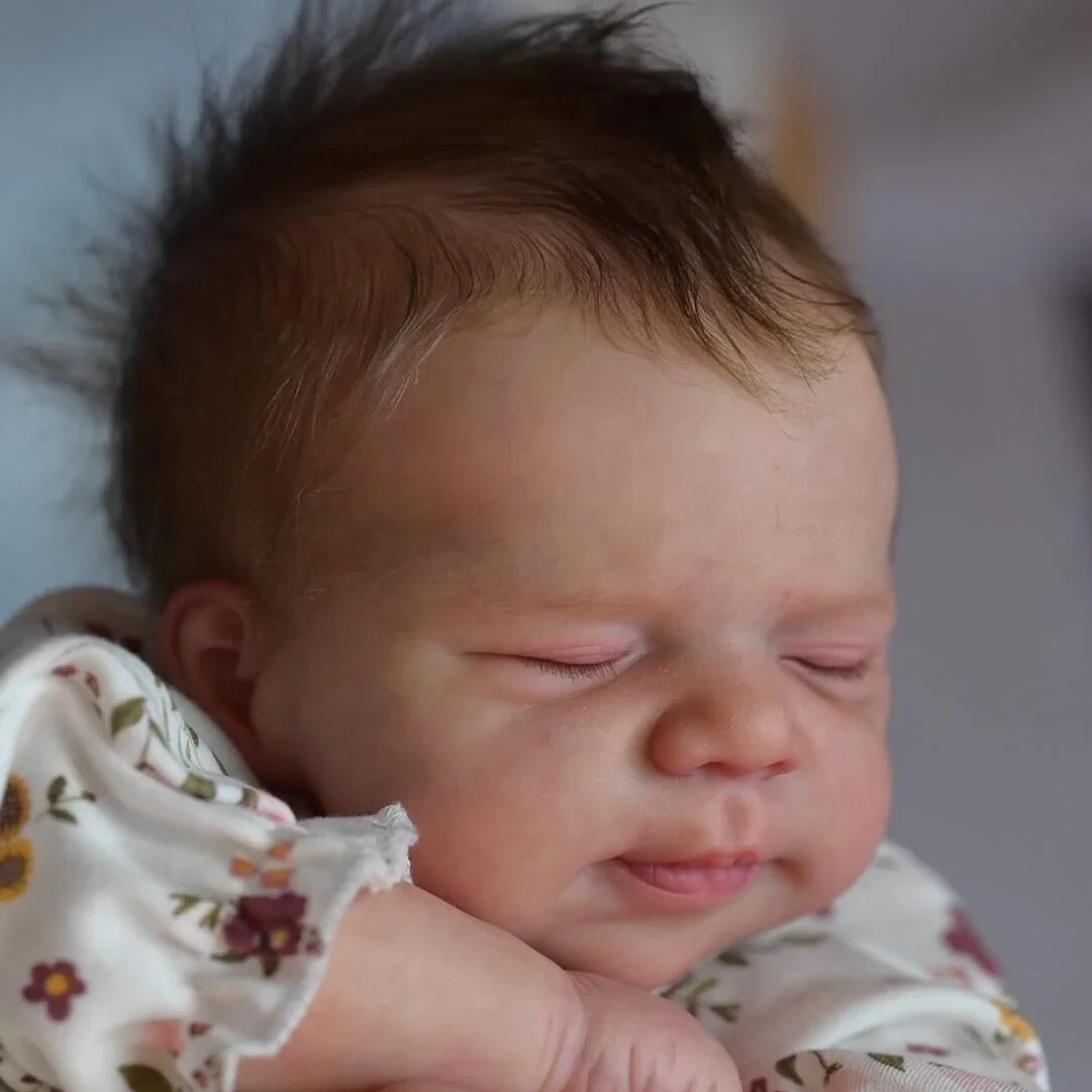 3D Paiting Skin with Many Details Veins  Toys Full Body Vinyl 19'' Reborn Baby Doll Pascale Sleeping Baby Bebe Reborn