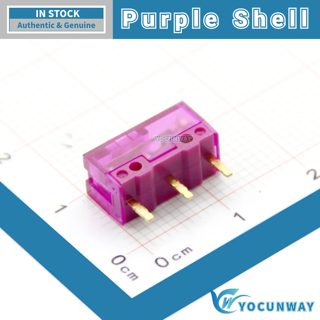 1Pcs New Original Hcnhk Switch Purple Gold Pink Dot 150million Lifespan Black 100million Logitech E-sports Razer Mouse Button