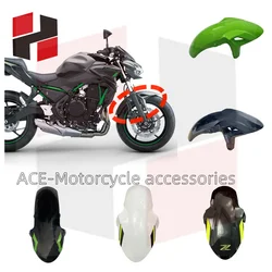 Motorcycle Front Wheel Fender Mudguard Splash Guard Fairing Fit For KAWASAKI Z650 NINJA 650 NINJA Z 650 2017 2018 2019 - 2023