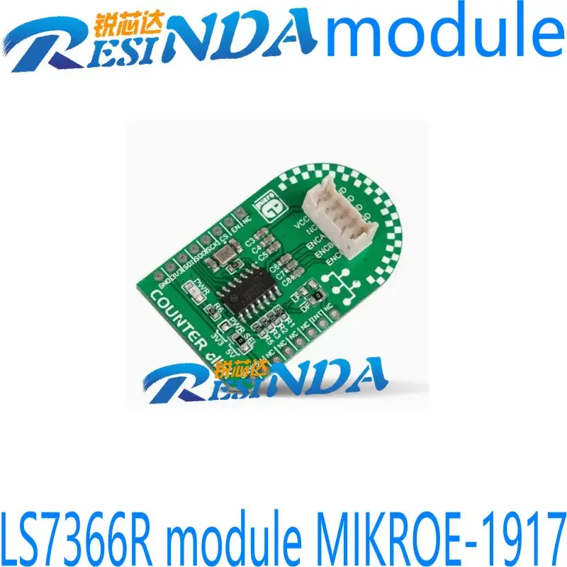 LS7366R module MIKROE-1917 COUNTER CLICK development board interface calculator counter