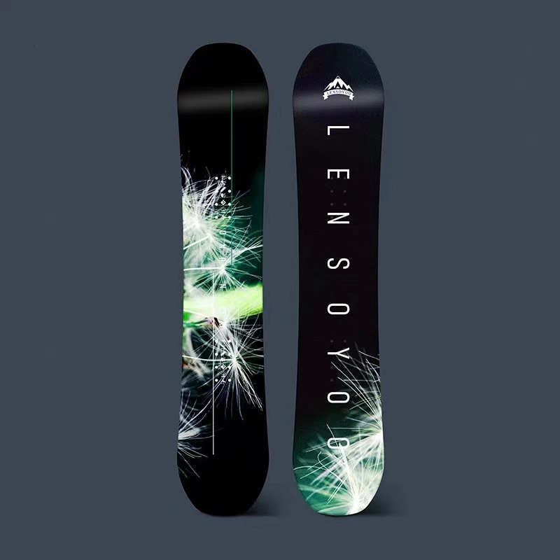 Skateboard for Men and Women, All-Round Ski Board, Flat Flower Boards, Carved Board