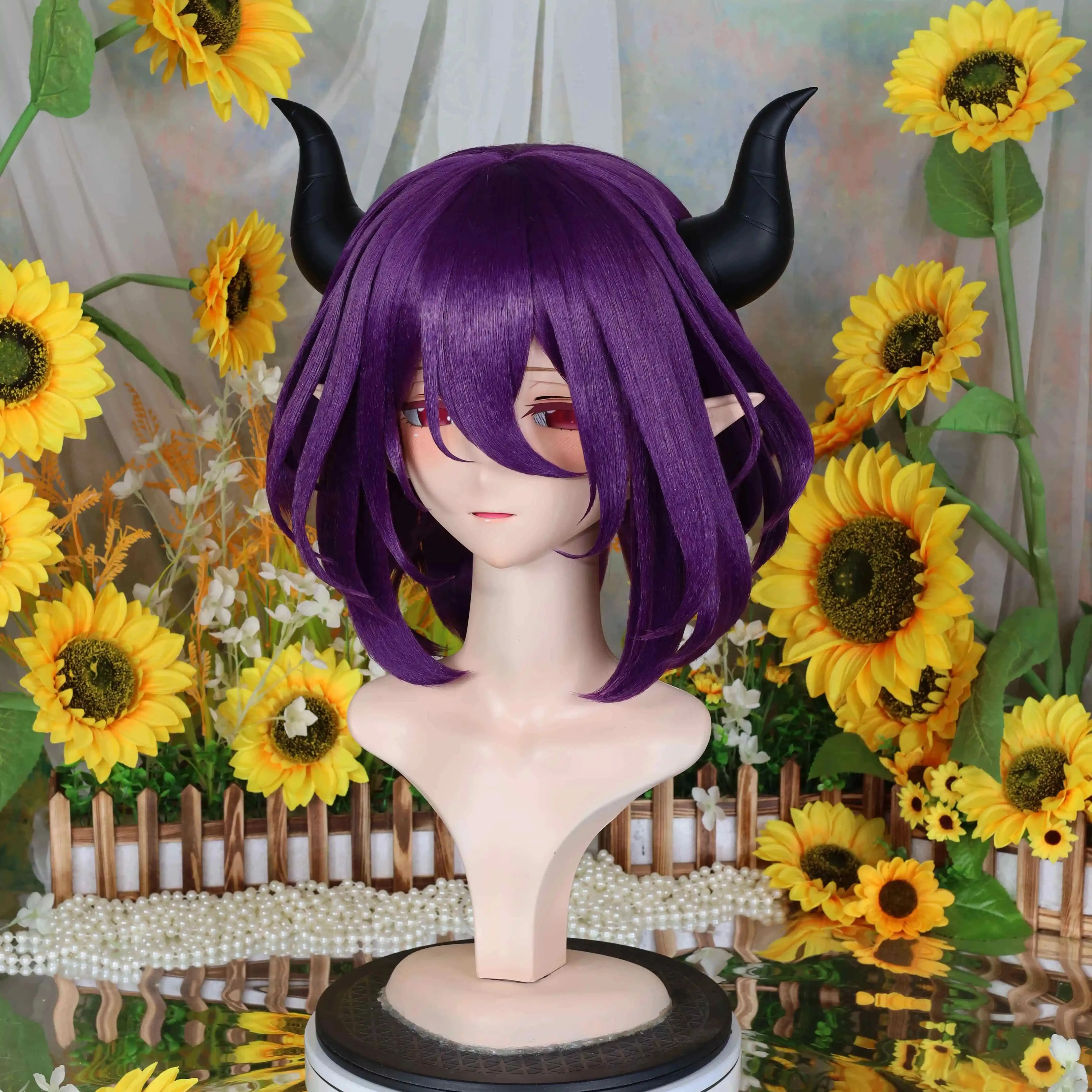 Kigurumi Vilme NFD full headband lock cosplay headshell props costume anime game