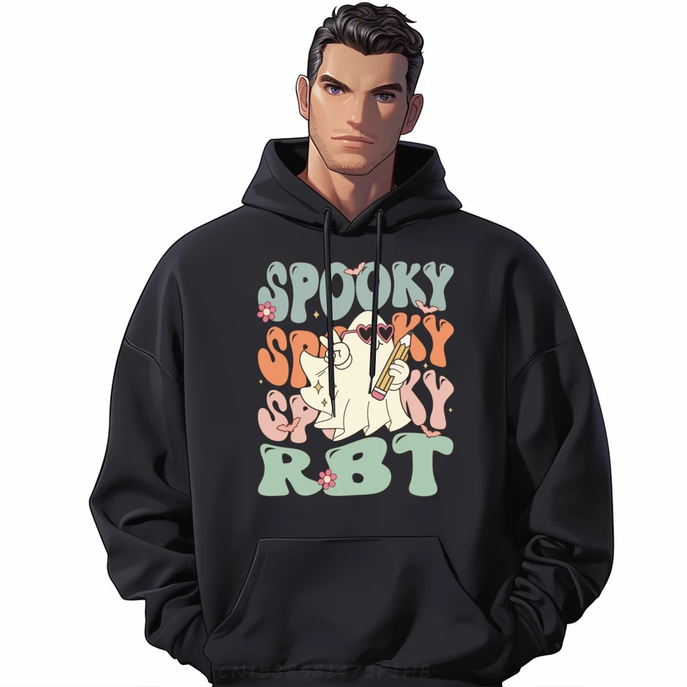 

Spooky Rbt Funny Halloween Registered Behavior Technician Mens Clothing Anime Easter Sunday