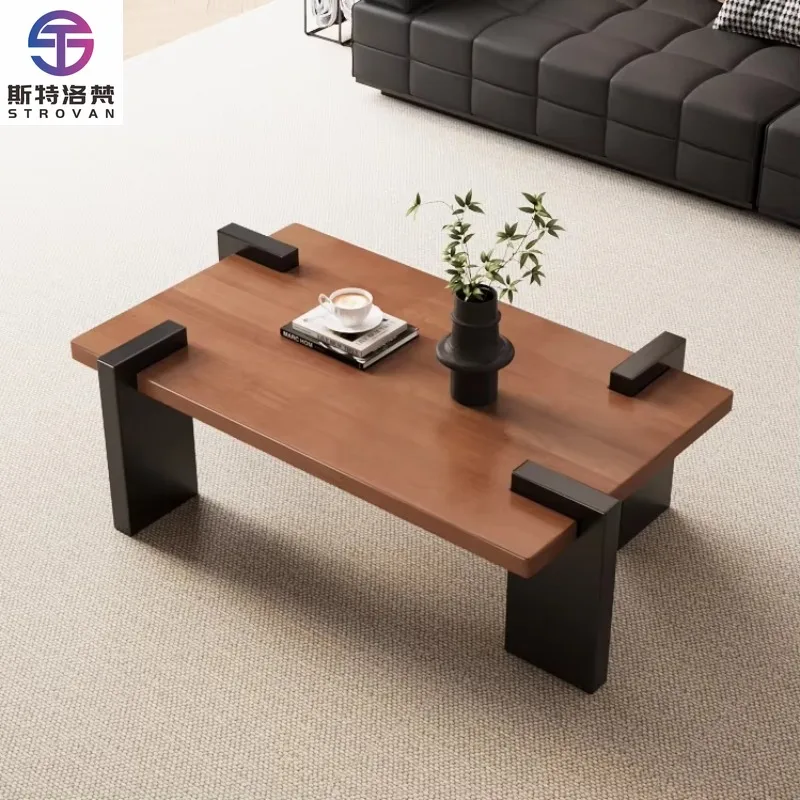

Attractive Design Solid Plywood Frame Customize Color Coffee Table for Cafe Living Room