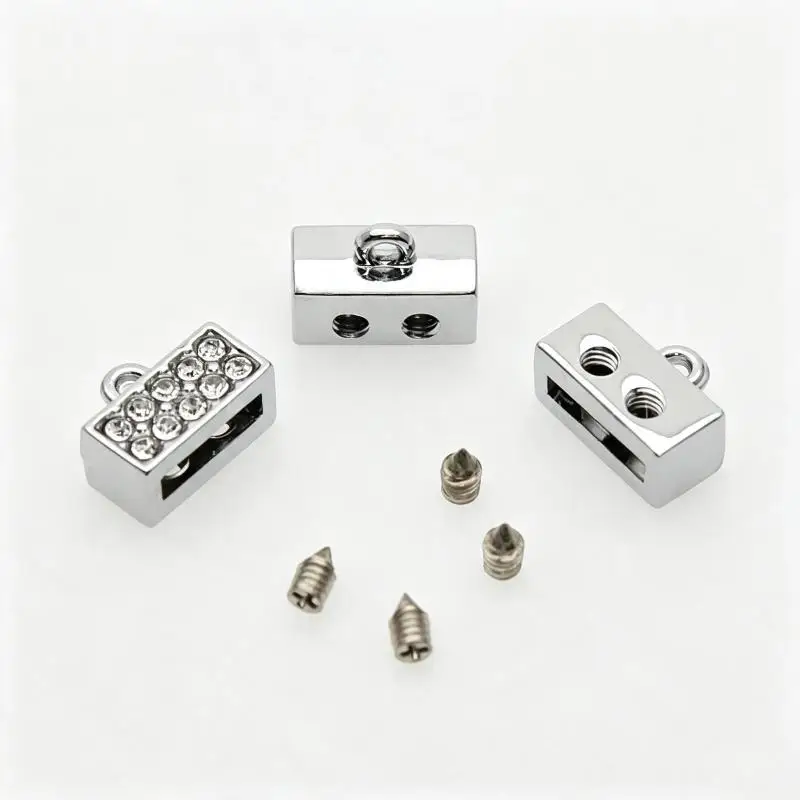 5/10 Stück Schmuck-DIY-Zubehör 8mm Kristall-Verbinder-Anhänger für Armbandherstellung Schlüsselanhänger Handyband Damengeschenk – Detail 6