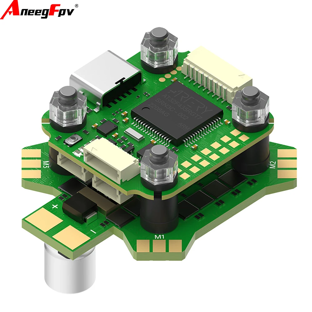 IFlight BLITZ Mini ATF435 Flight  Controller with BLITZ Mini  E55S 4-IN-1 2-6S ESC/ 5.8GHz 600mW Adjustable VTX for RC FPV Drone