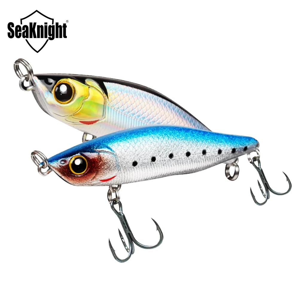 Seaknight New Minnow Lure Hot Fishing Lures 8.5g/12.5g/16.5g/21g 8Colors 1SET Hard Fishing Baits SEA Fishing Tackles BASS Lures