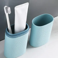 Portable Toothbrush Case Mouthwash Cup Storage Box Travel Camping Dental Kit Box Wash Cup Bathroom Toothbush Protect Holder Case