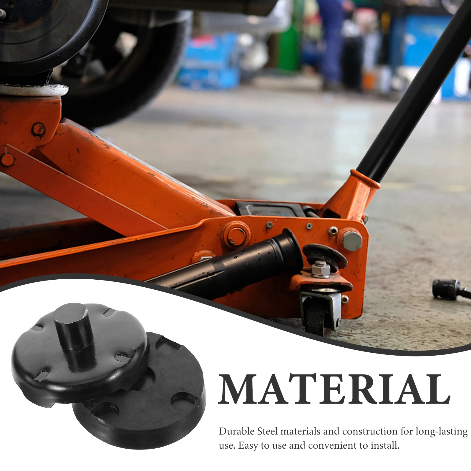 

3T4T Hydraulic Jack Accessories Steel Foot Pad Lifting Support Adapter Bottle Jack Tools Furniture Parts